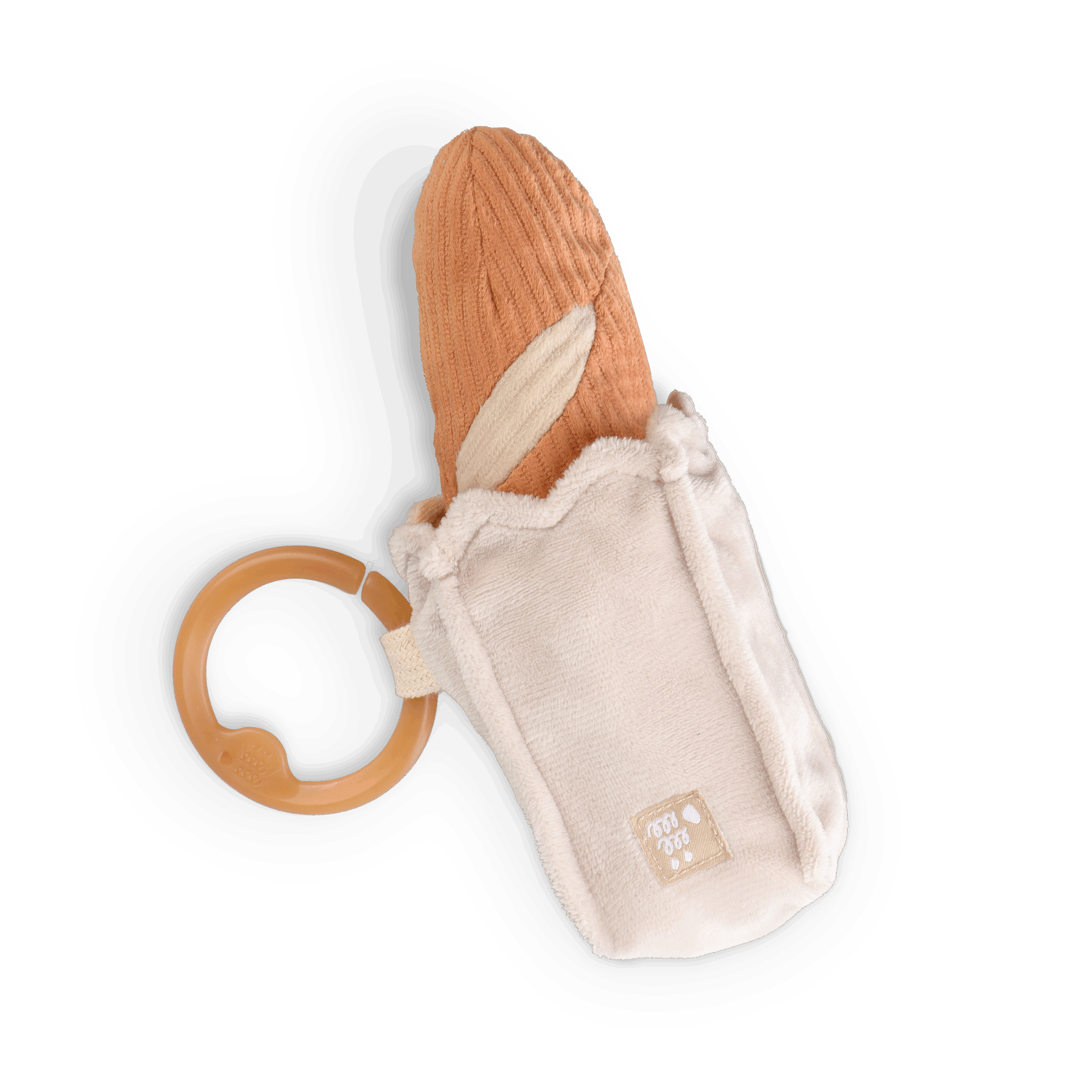 Baguette Handheld Rattle for Baby - Activity Friend