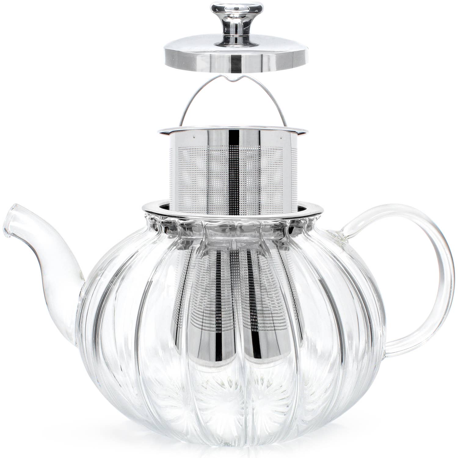Teabloom Vienna Glass Teapot With Removable Infuser - Image 6