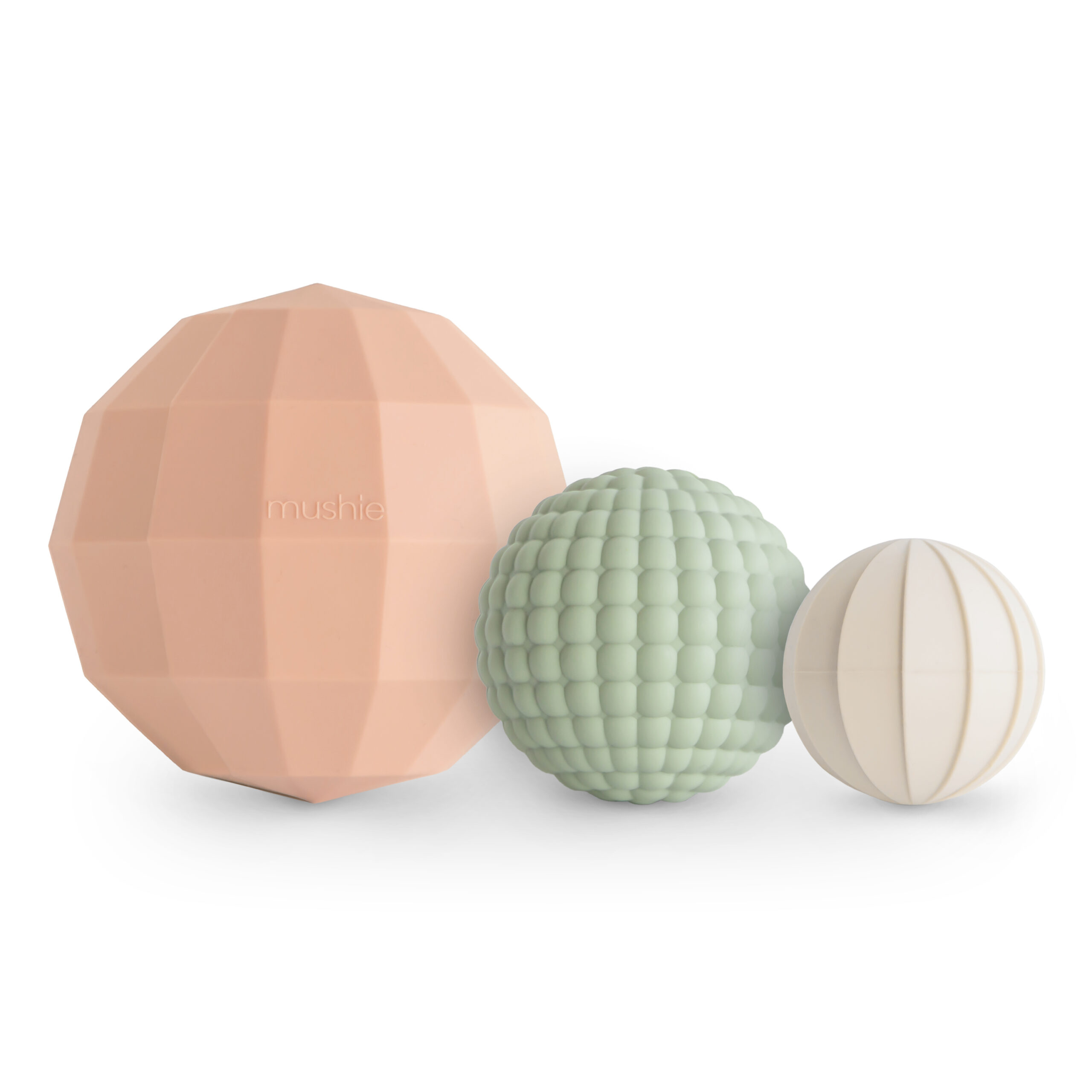 Nesting Spheres Sensory Toy Blush