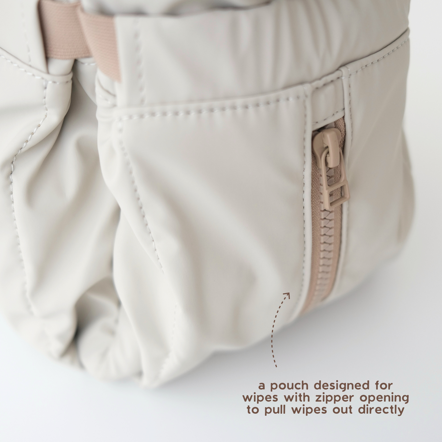 MARSU diaper bag//Cream - Image 5