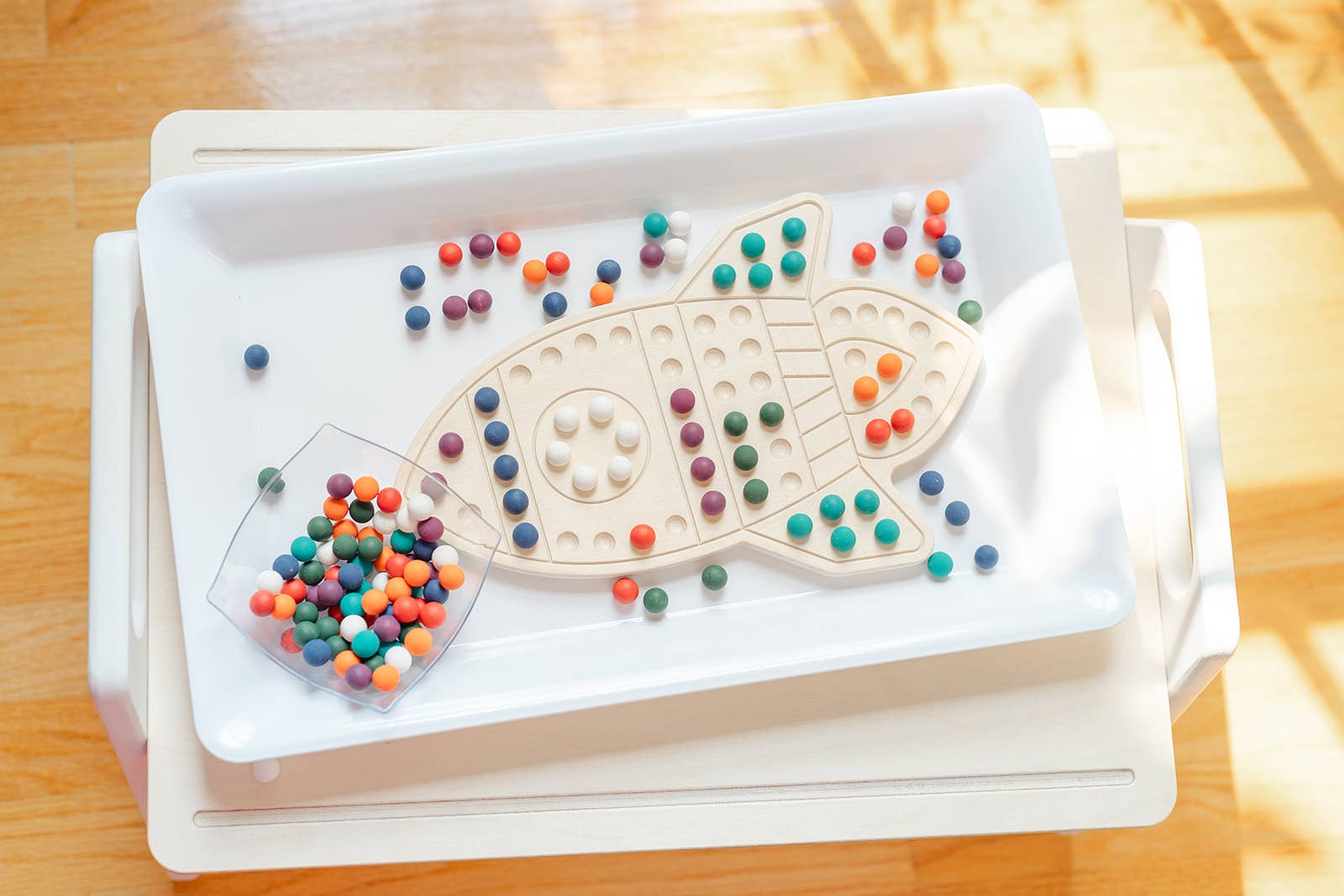 Blueberry and Third - The Rocketship Activity Board