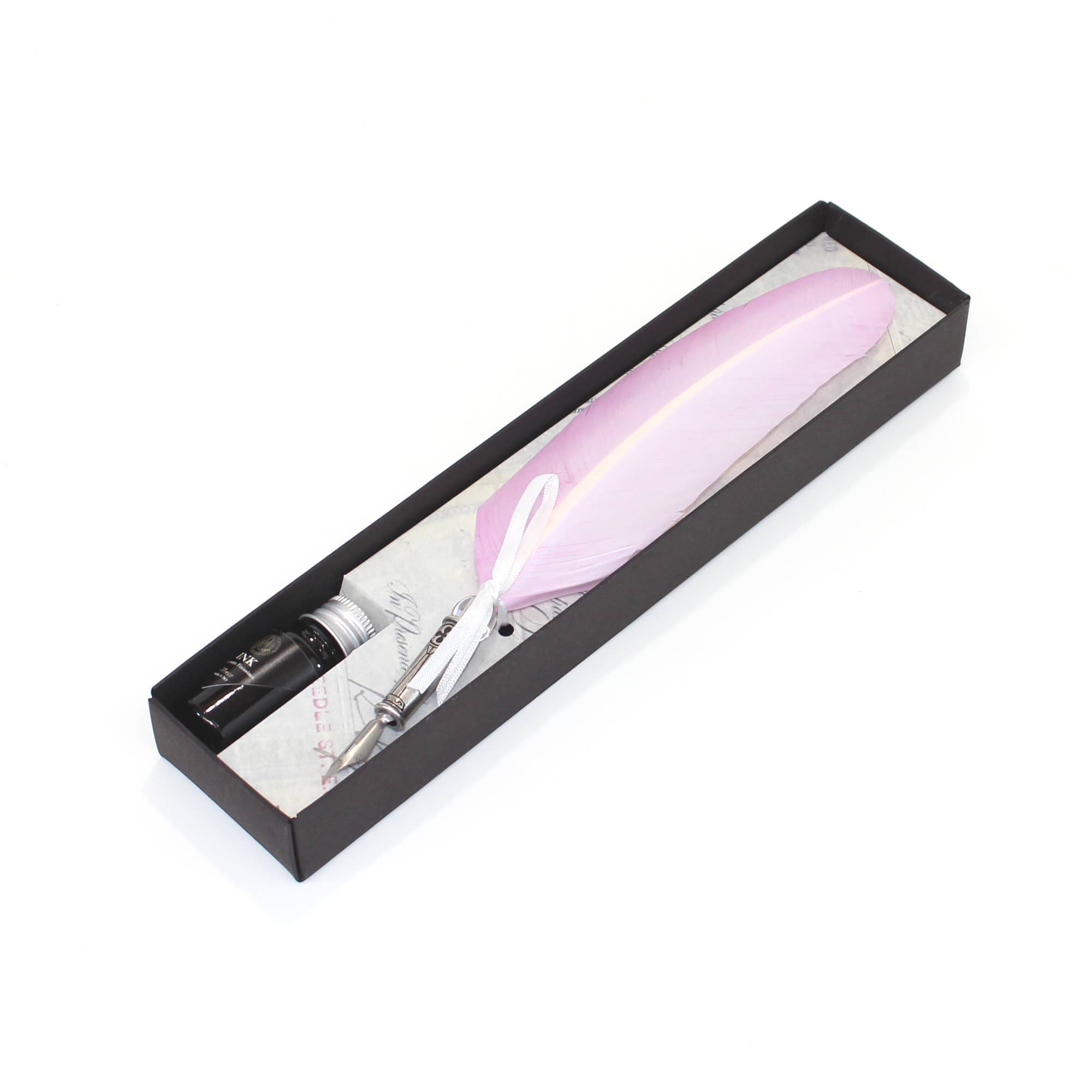 San Lorenzo Design - Classic Feather Pen, with Decorative Metal. Calligraphy - Image 14