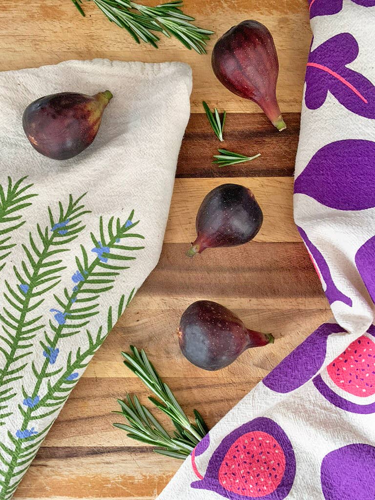 FALL ROSEMARY & FIG (Rosemary, Fig) - Tea Towel Set of 2 - Image 5