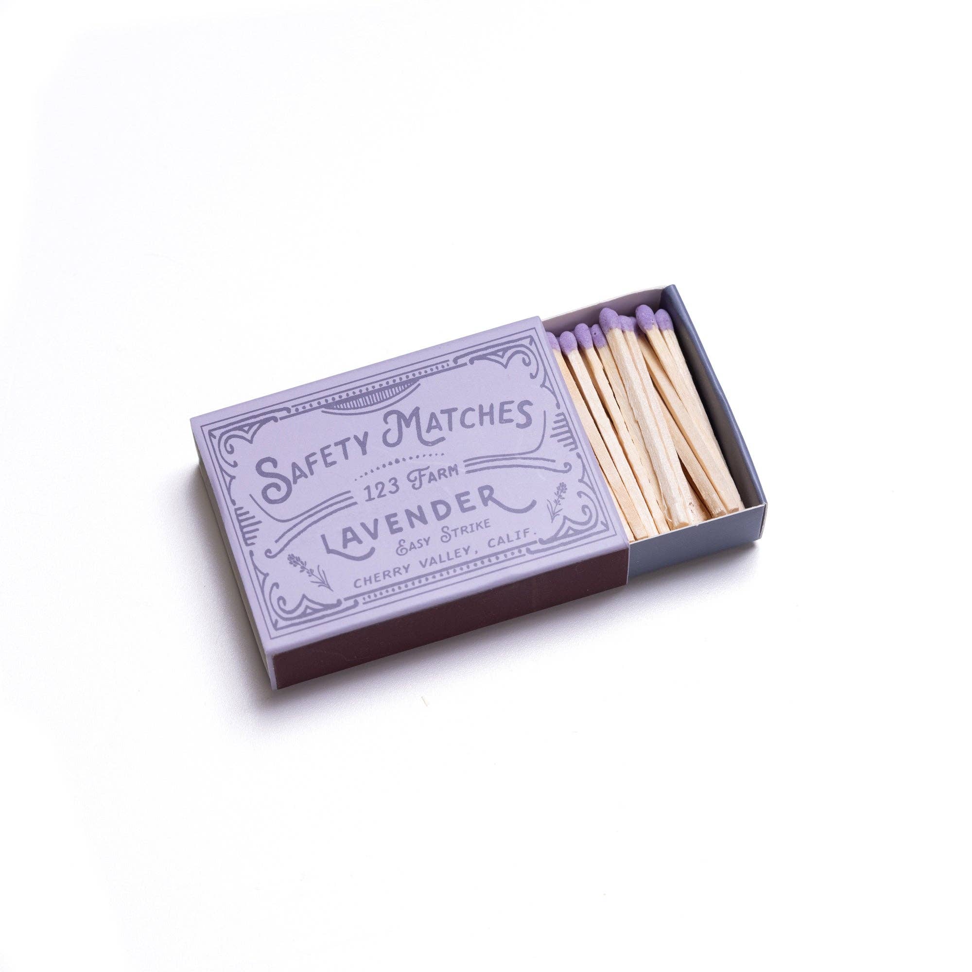 Lavender Matches – Boxed Set, 40 Safety Matches - Image 4
