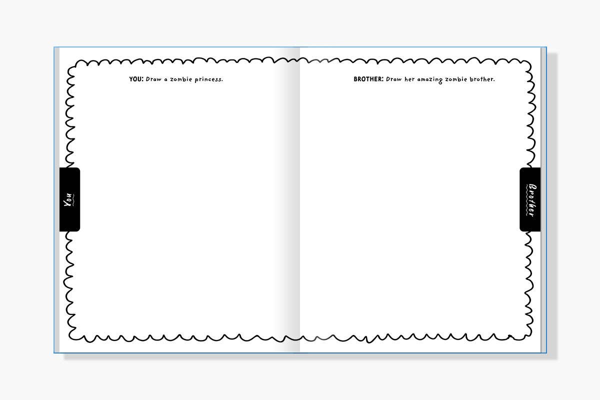 Draw With Brother! (Kids Doodle Coloring Book) - Image 2