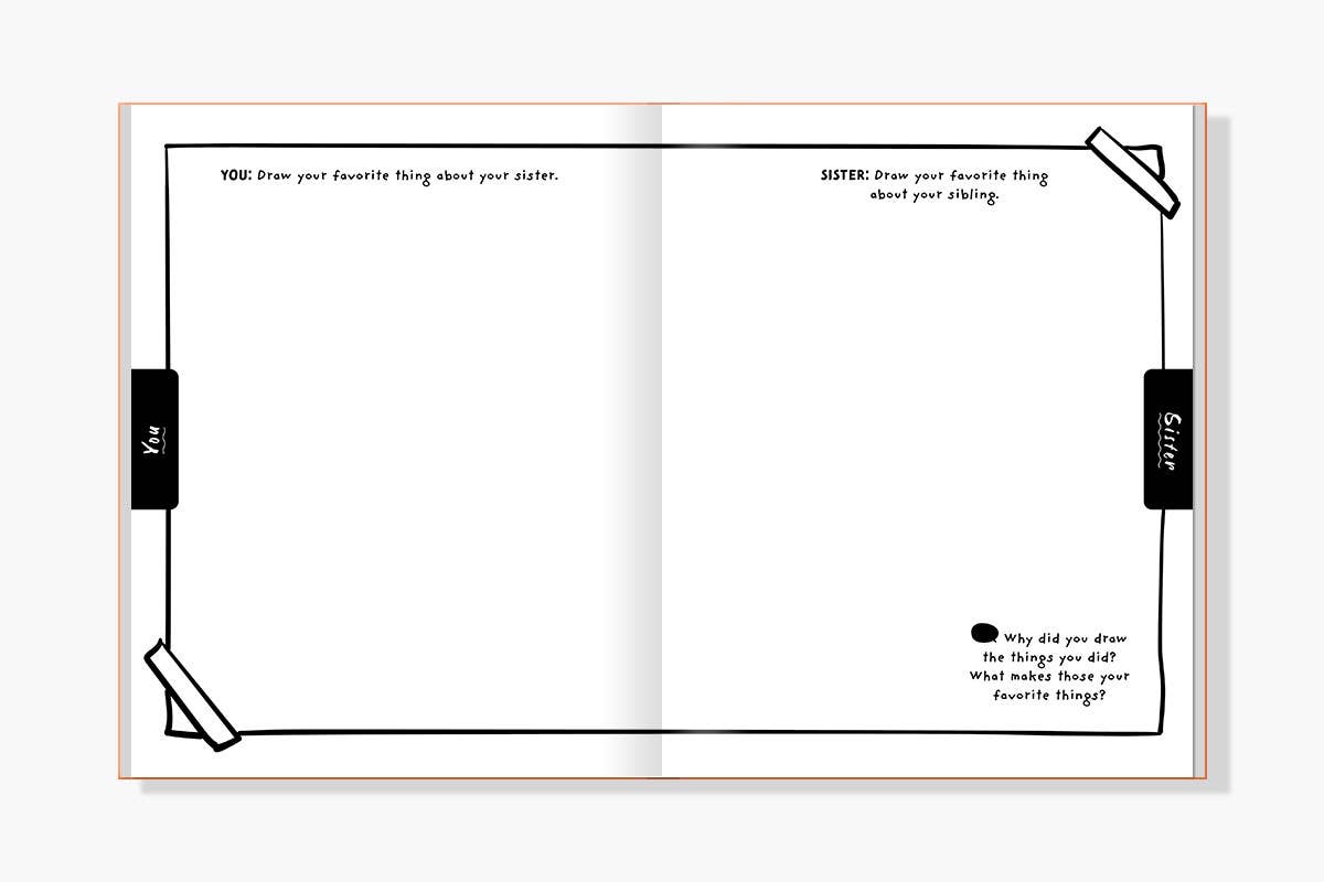 Draw With Sister! (Kids Doodle Coloring Book) - Image 3