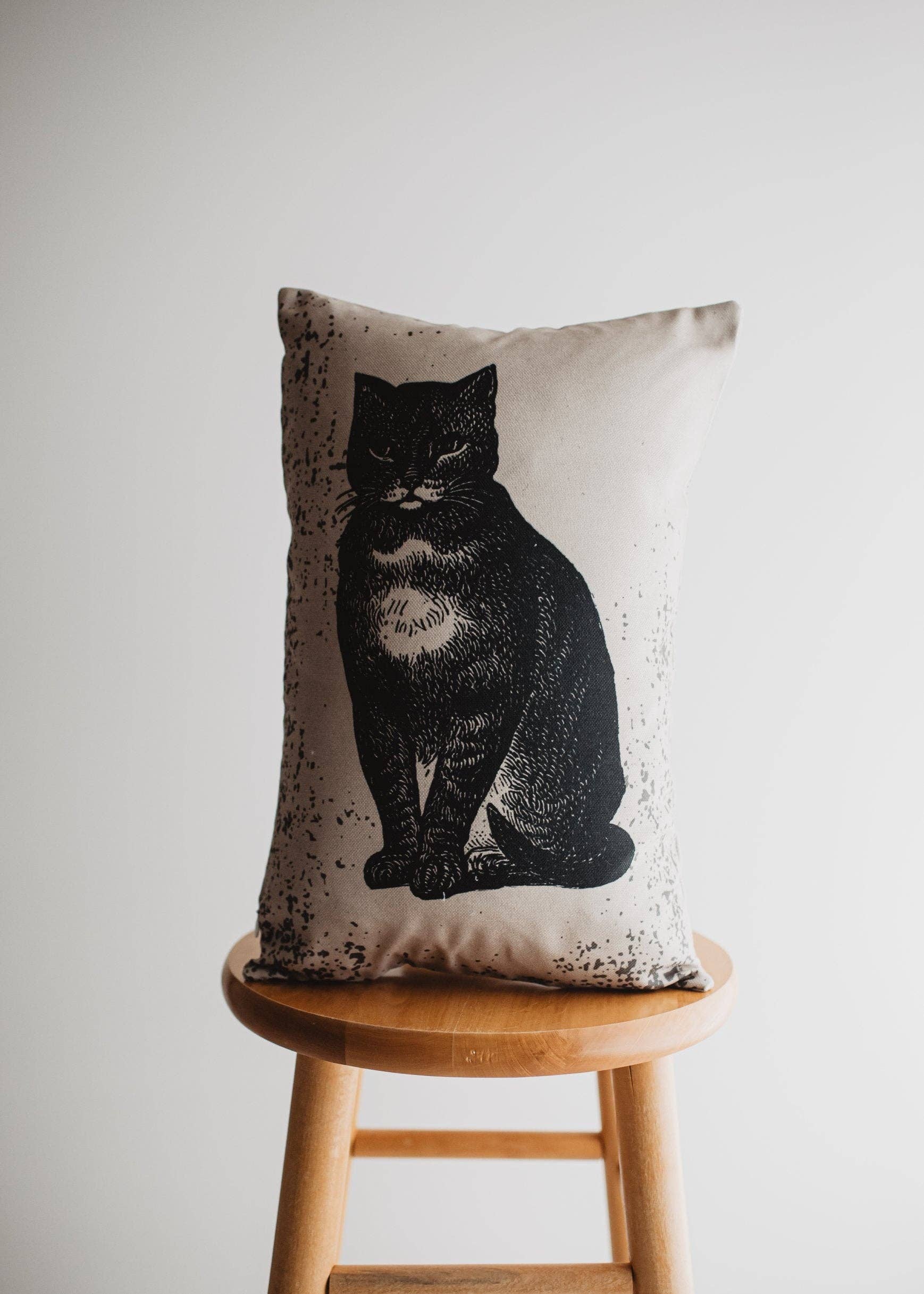 UniikPillows - Primitive Black Turkeys Lumbar Pillow Cover | 12x18 Hallowee (1) - Image 6