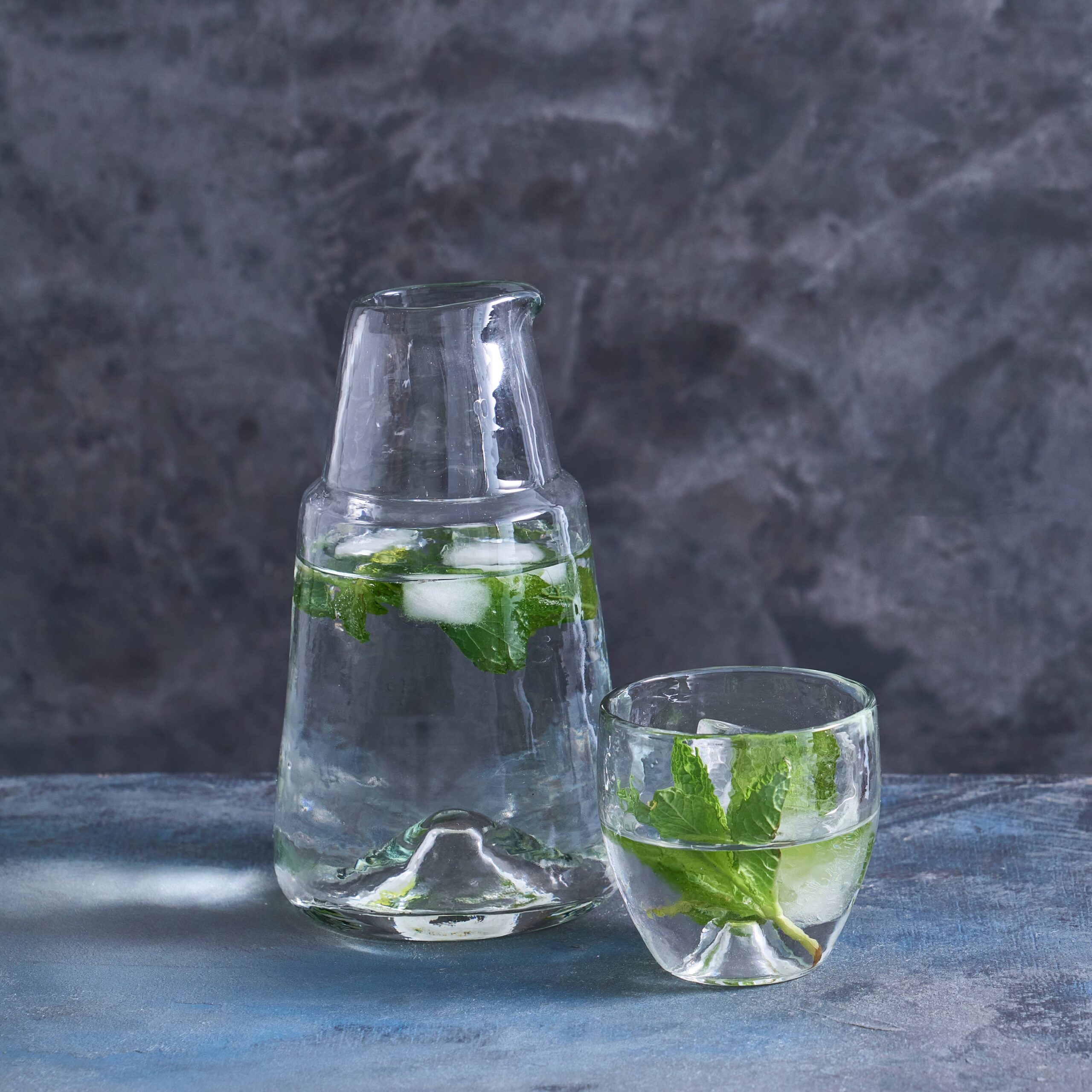 The Collective - Pebbled Bedside ha Carafe Set