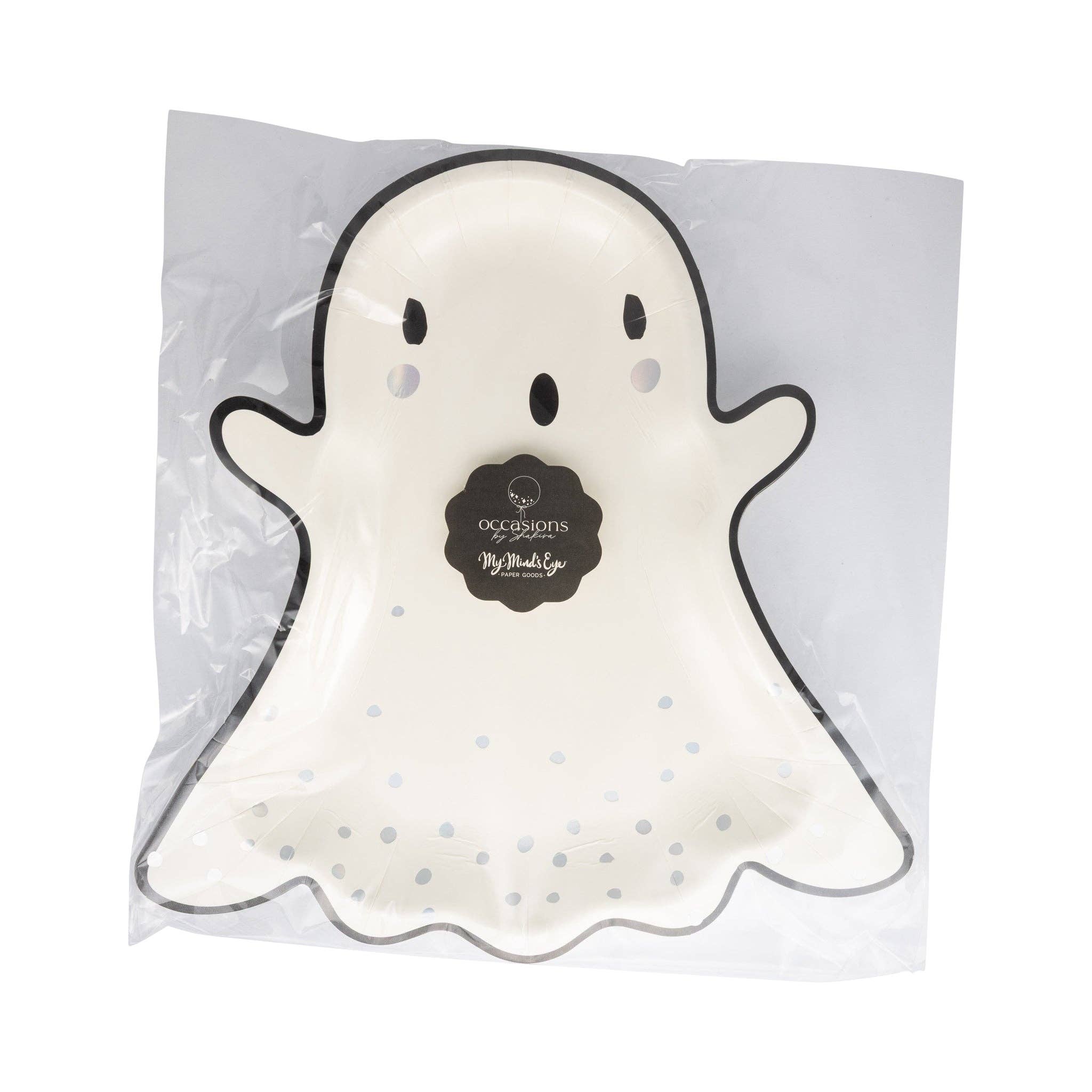 Occasions Boo Ghost Shaped Paper Plate - Image 3