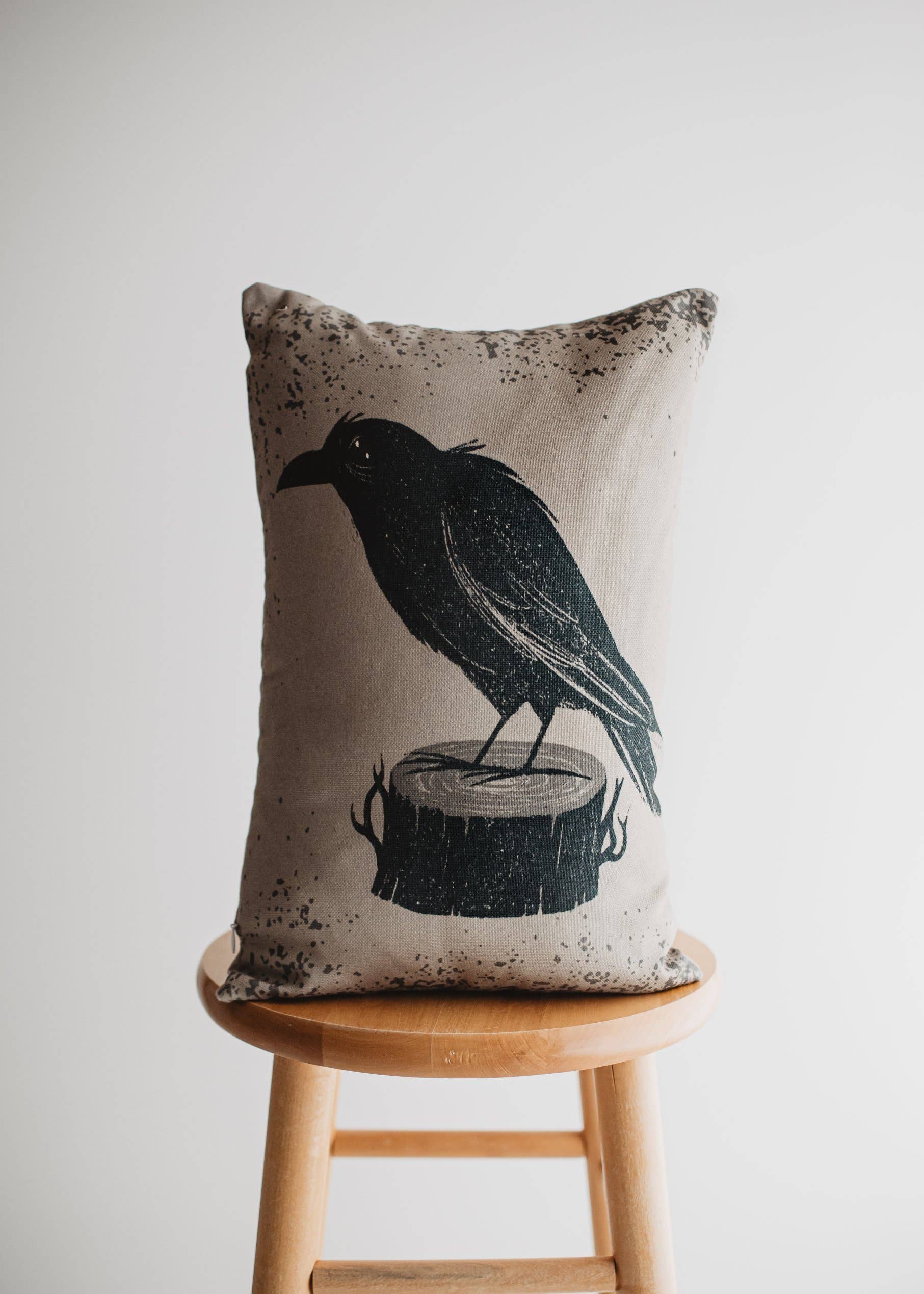 UniikPillows - Primitive Black Crow Lumbar Pillow Cover - Image 9