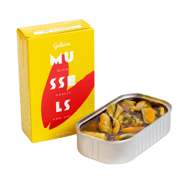 Don Gastronom Mussels in Spicy Garlic Sauce- 3.90oz