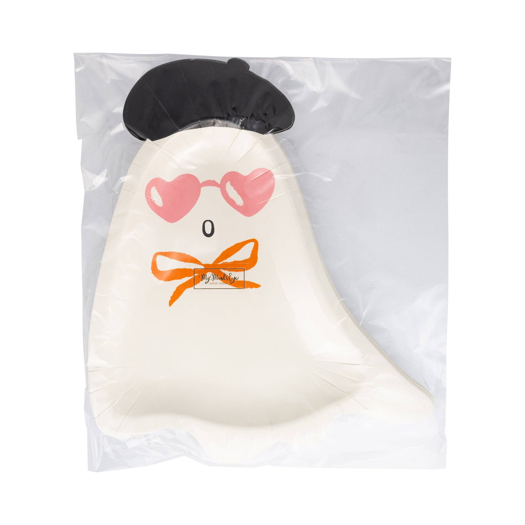 Boo La La Ghost Shaped Paper Plate - Image 7
