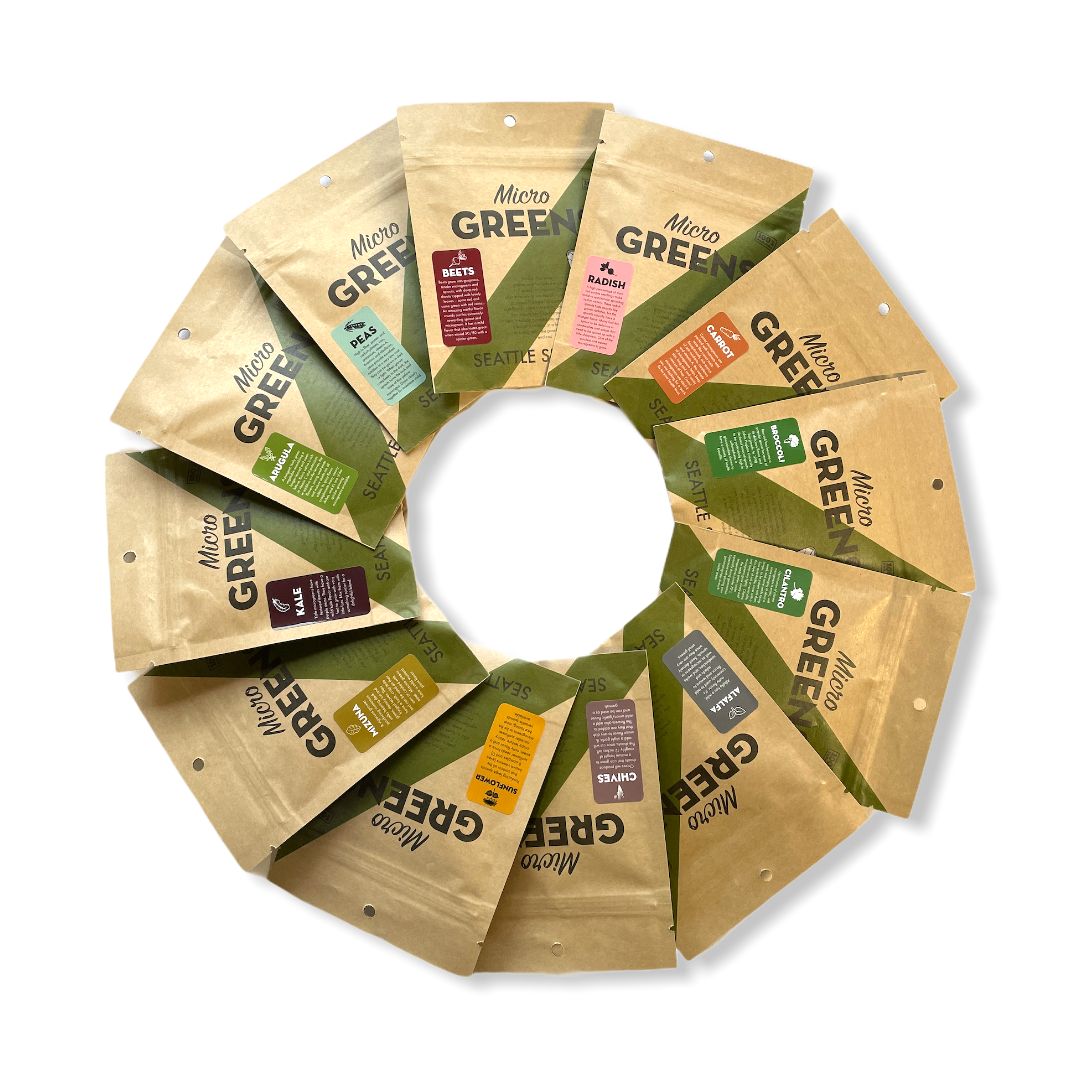 Non-GMO Microgreens Seeds: Sunflower - Image 2