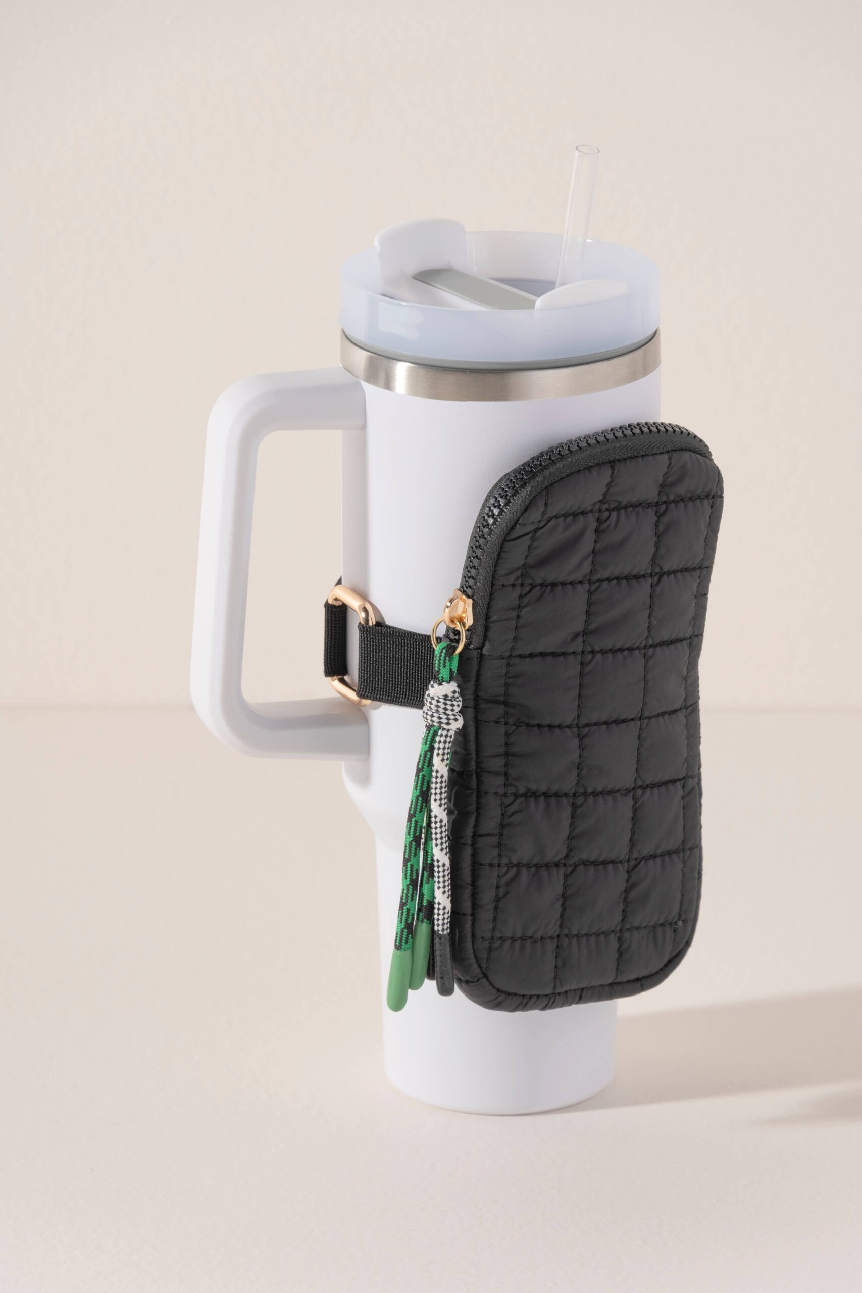 EZRA TUMBLER FANNY PACK: BLACK - Image 3