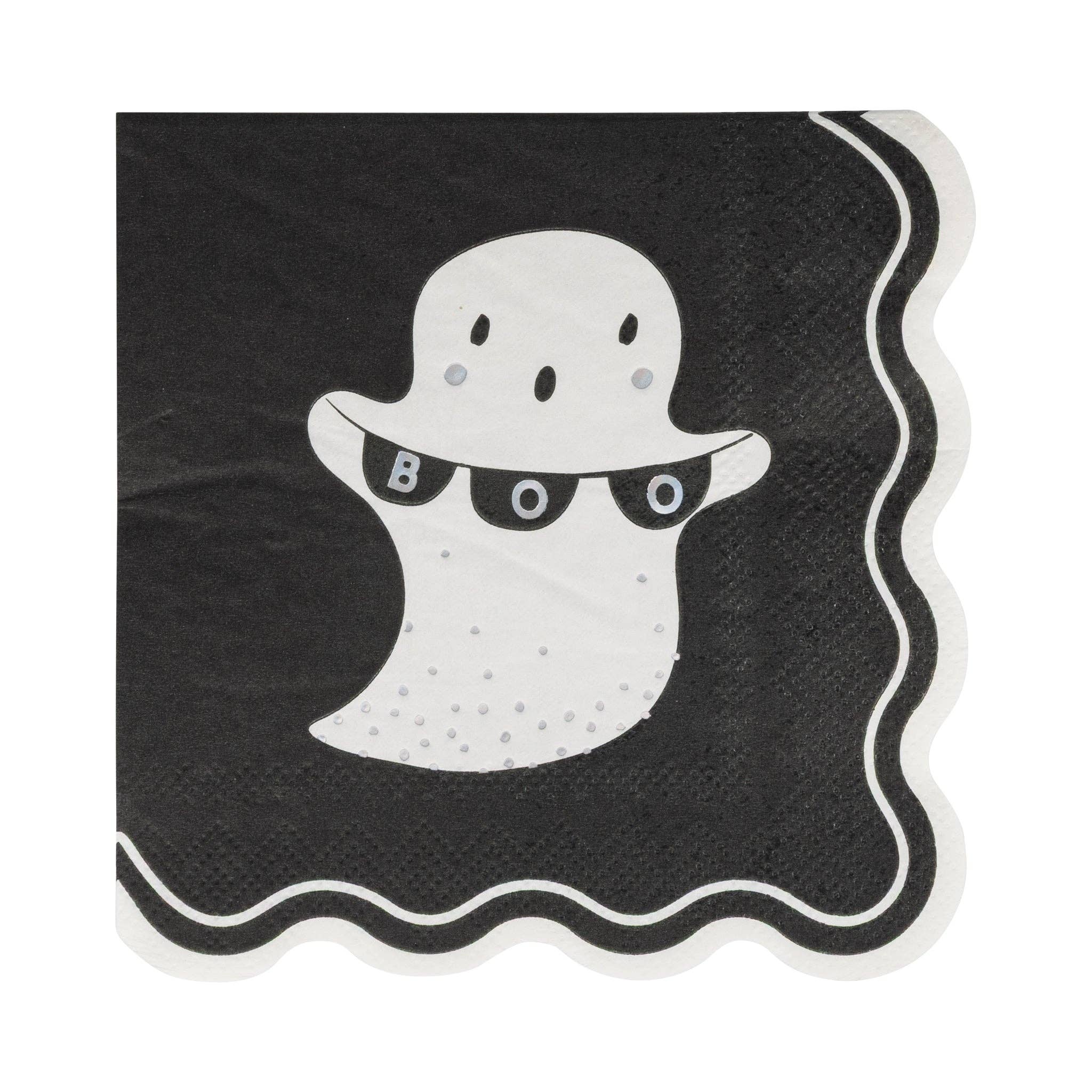 Occasions Boo Ghost Cocktail Napkin - Image 3