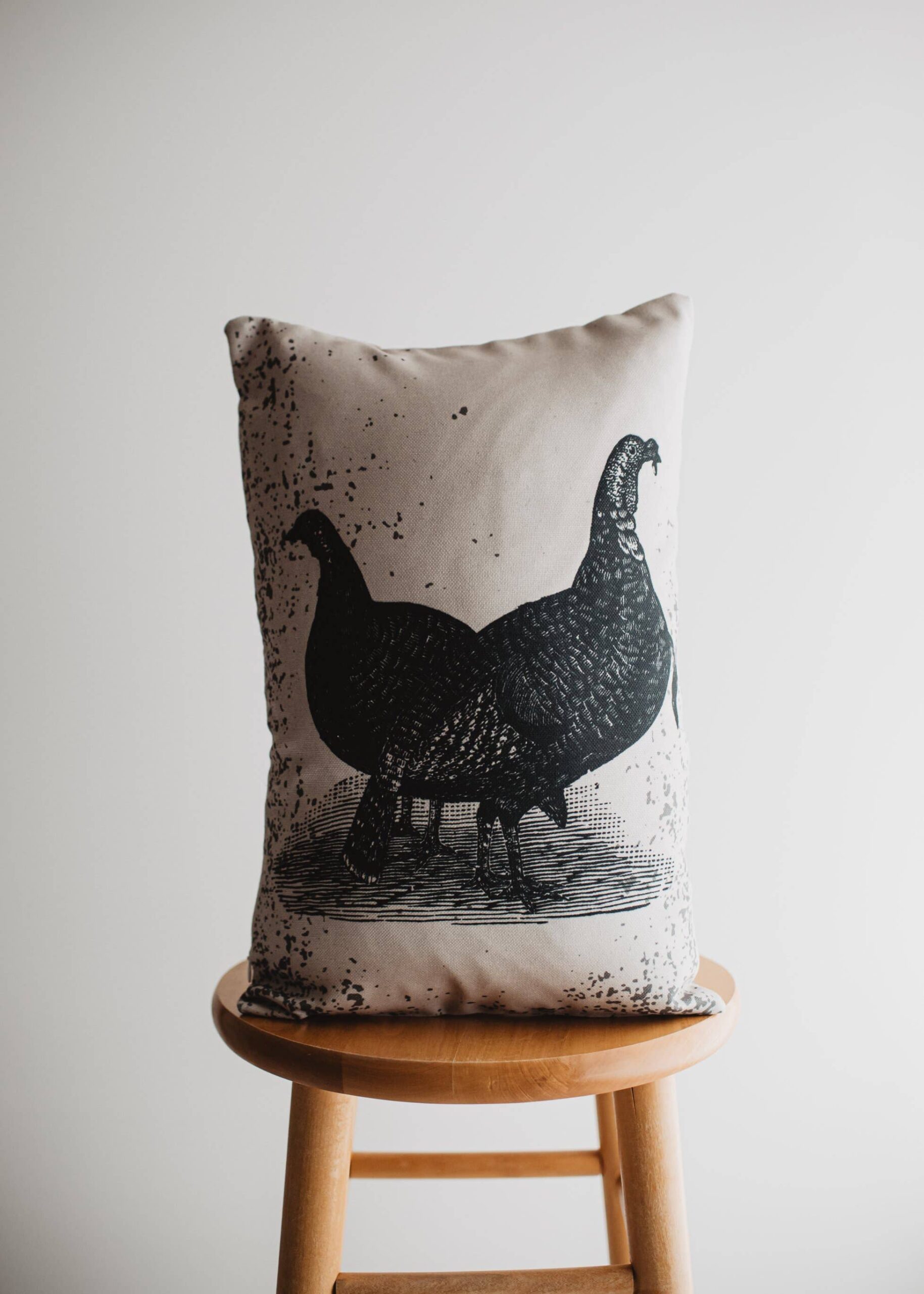 UniikPillows - Primitive Black Crow Lumbar Pillow Cover - Image 7