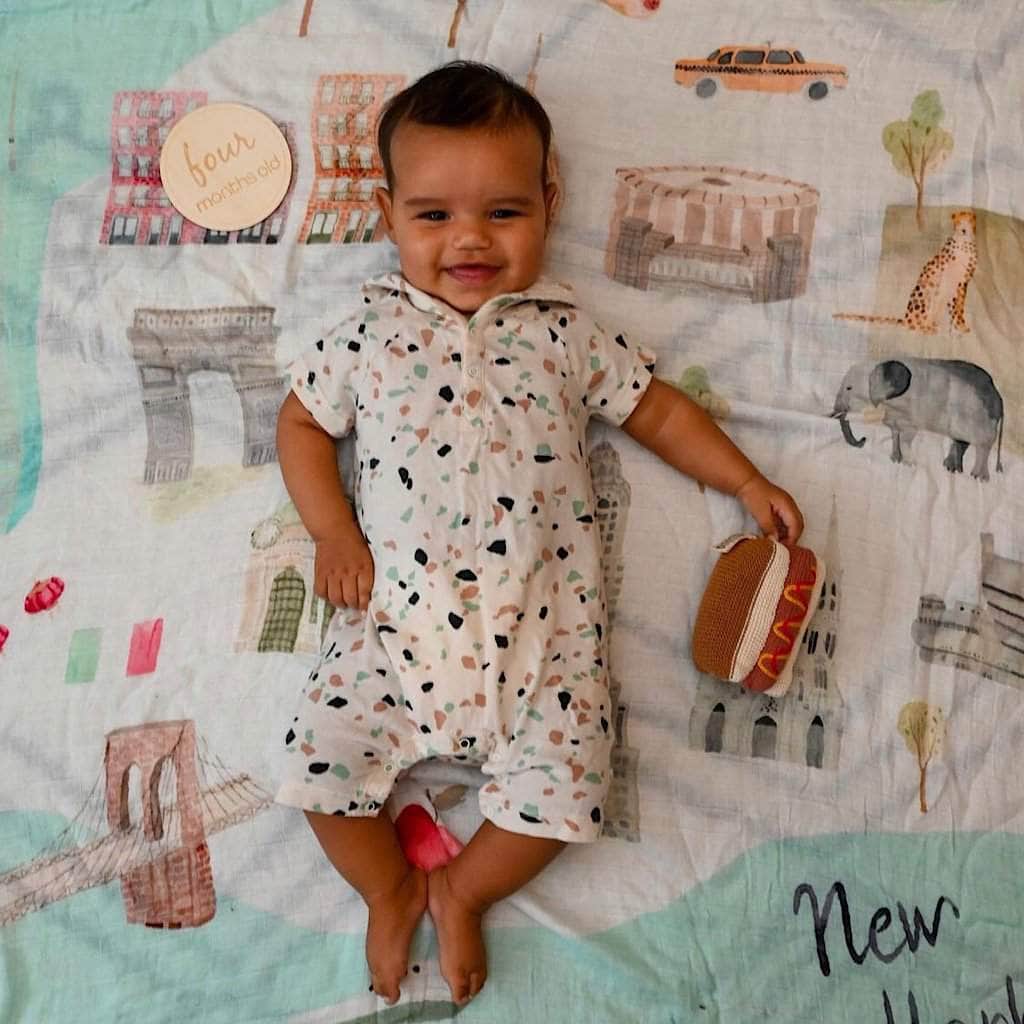 Estella - Organic Baby Toy - Hot Dog Rattle (Handmade) - Image 2