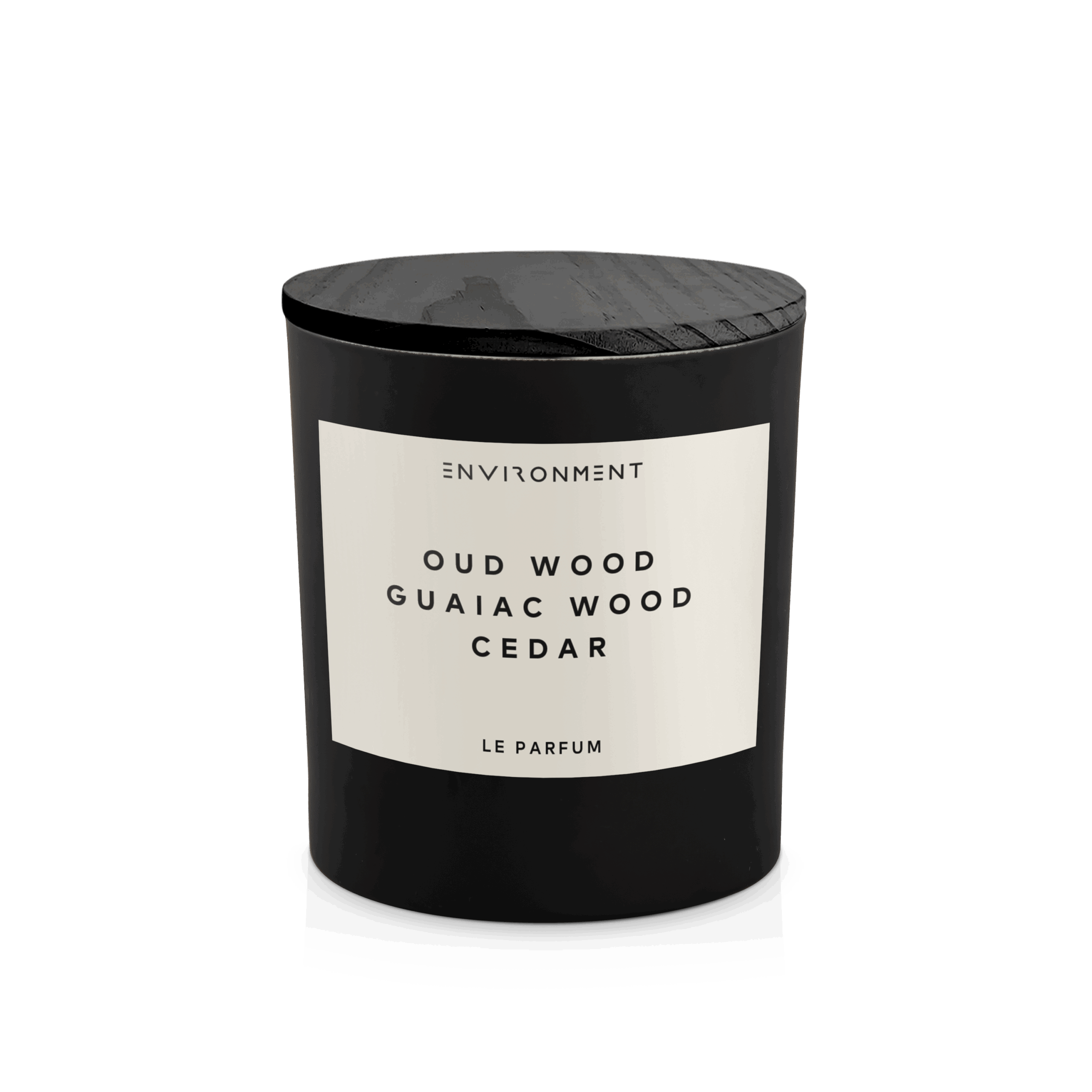 ENVIRONMENT - 8oz Inspired by Tom Ford® Candle with Lid and Box Oud Wood