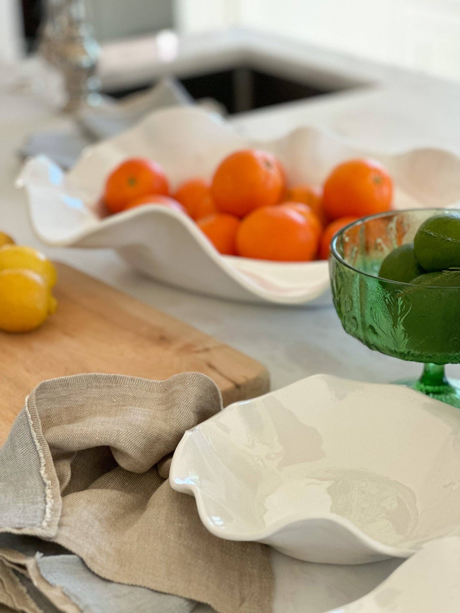 Relish - Small 9.5" perfect wavy bowl 100% melamine PBA free - Image 5