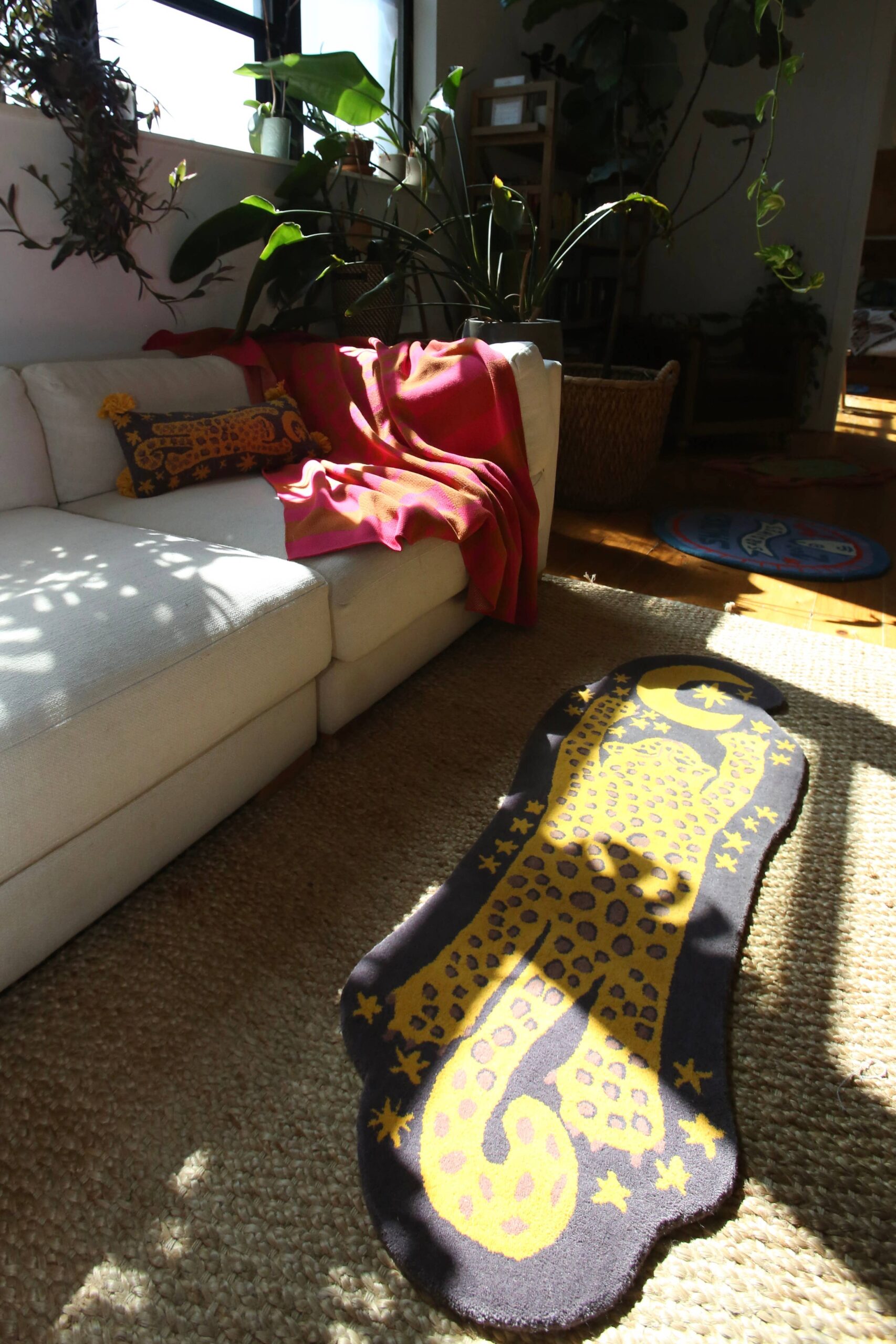 Calhoun & Co. - Moonlight Leopard Shape Rug - Image 5