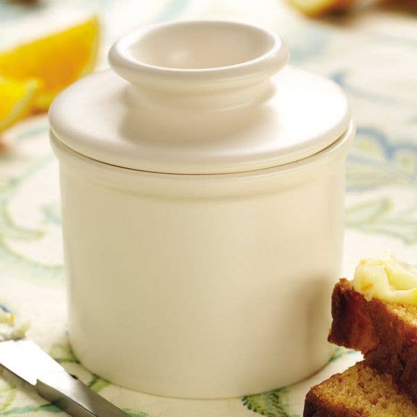 The Original Butter Bell® Crock - Retro Ivory Matte - Image 2