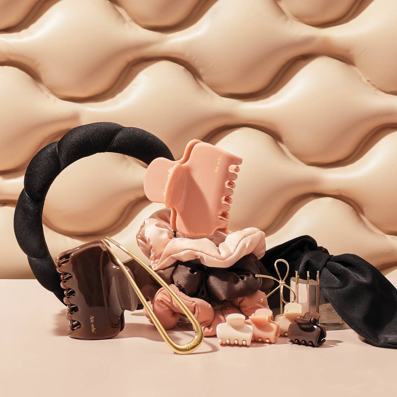 Metal French Hair Pin - Gold - Image 5