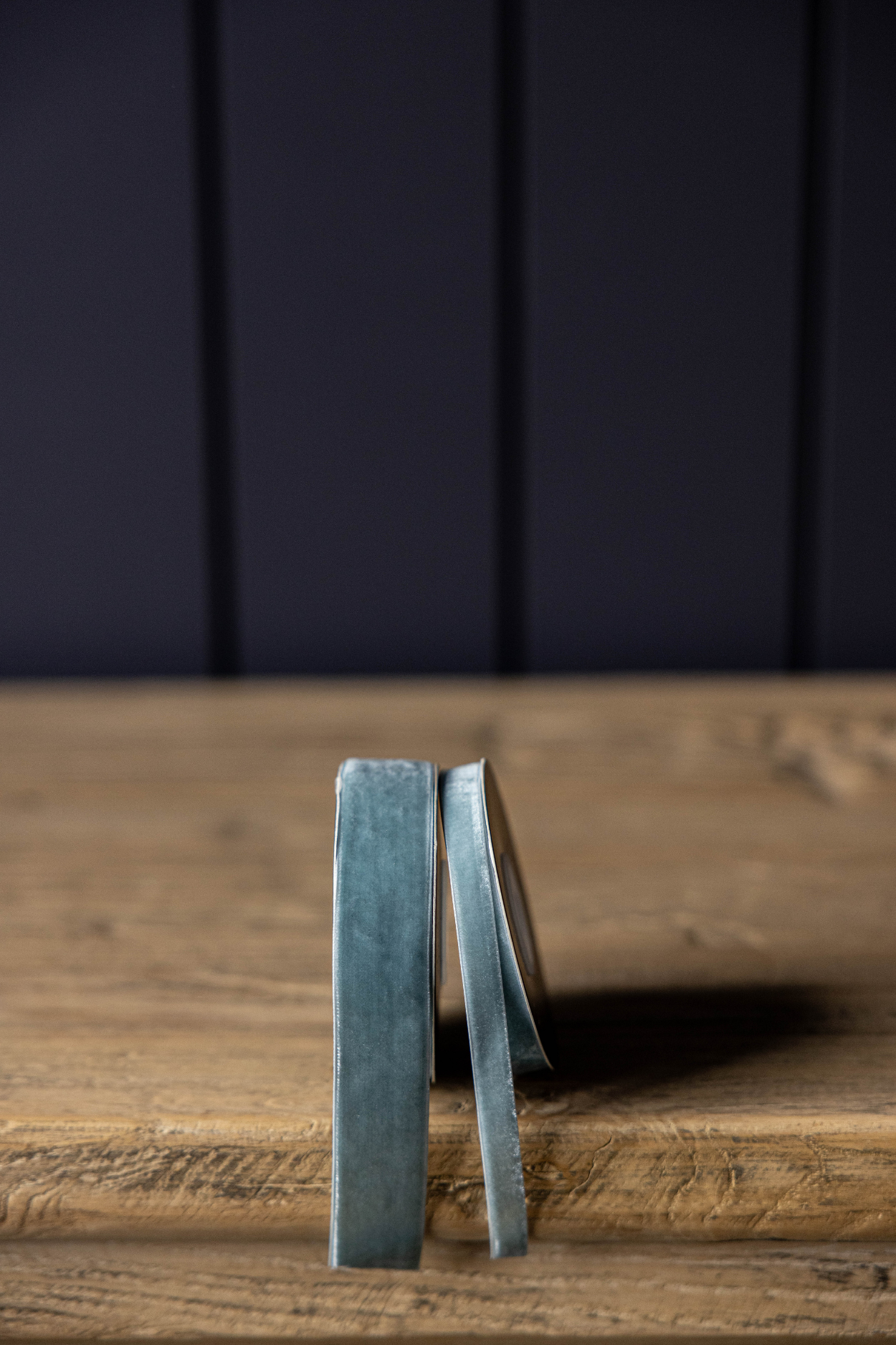 Ribbon Blue Velvet: Medium - Image 3