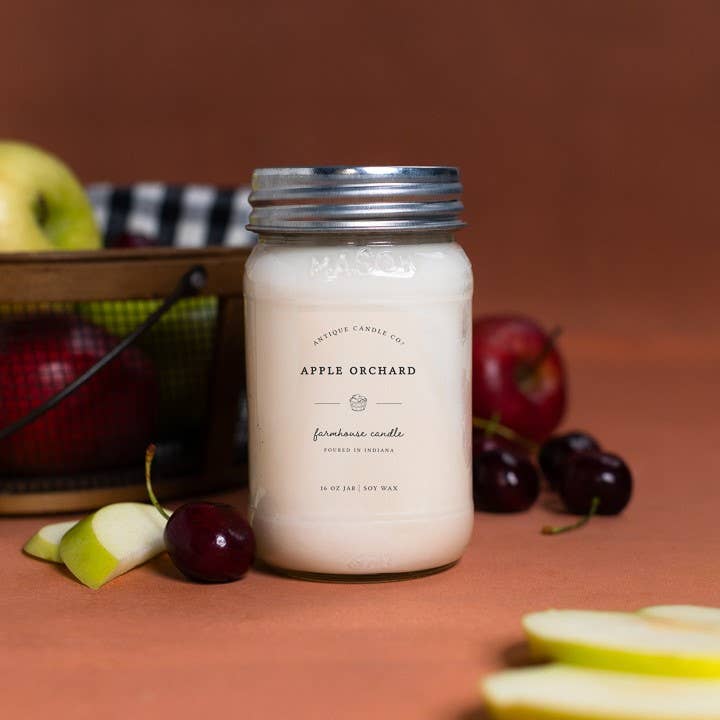 Apple Orchard -Mason Jar Candle - Image 3