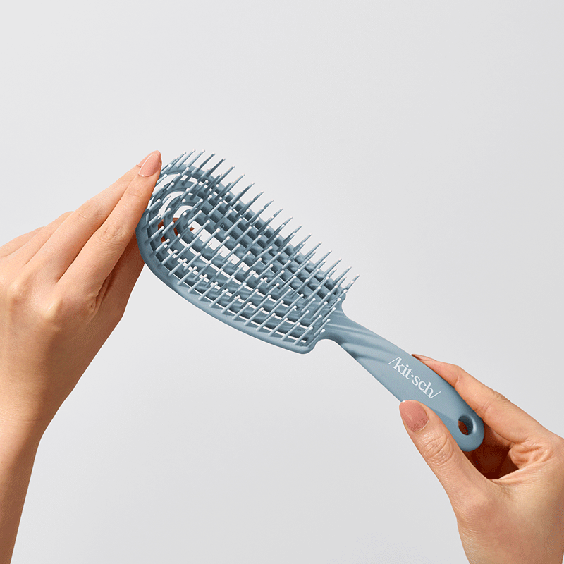 Detangling Flexi Brush - Haze Blue - Image 5
