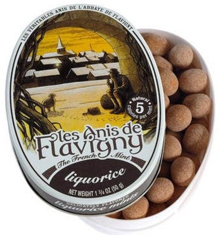 Les Anis de Flavigny All Natural Licorice Mints 1.8oz