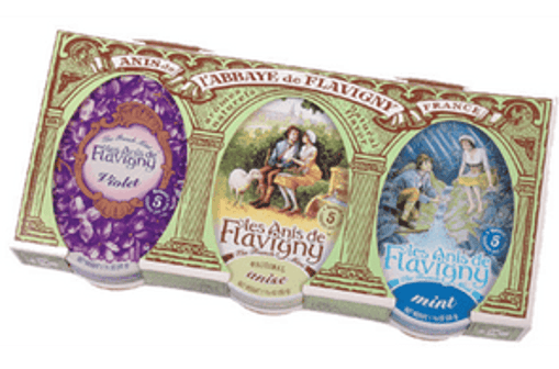 Les Anis de Flavigny 3 Tin Gift Set 3 x 1.8oz