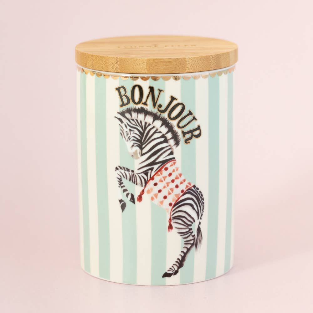 Yvonne Ellen Storage Jar Zebra