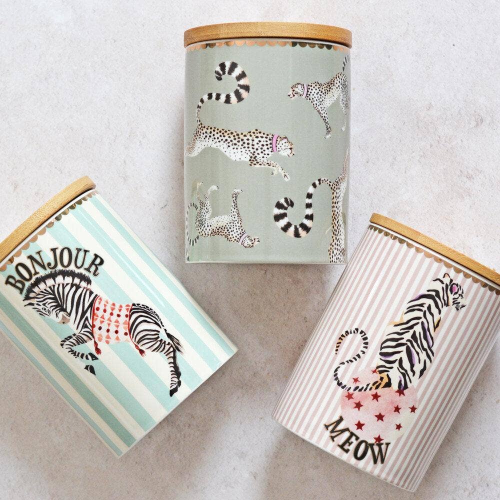 Yvonne Ellen Storage Jar Zebra - Image 5