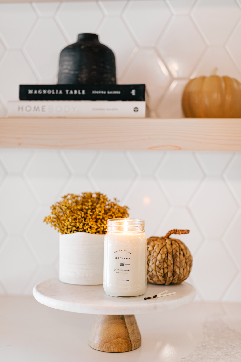 Cozy Cabin -Mason Jar Candle: 2 oz - Image 4