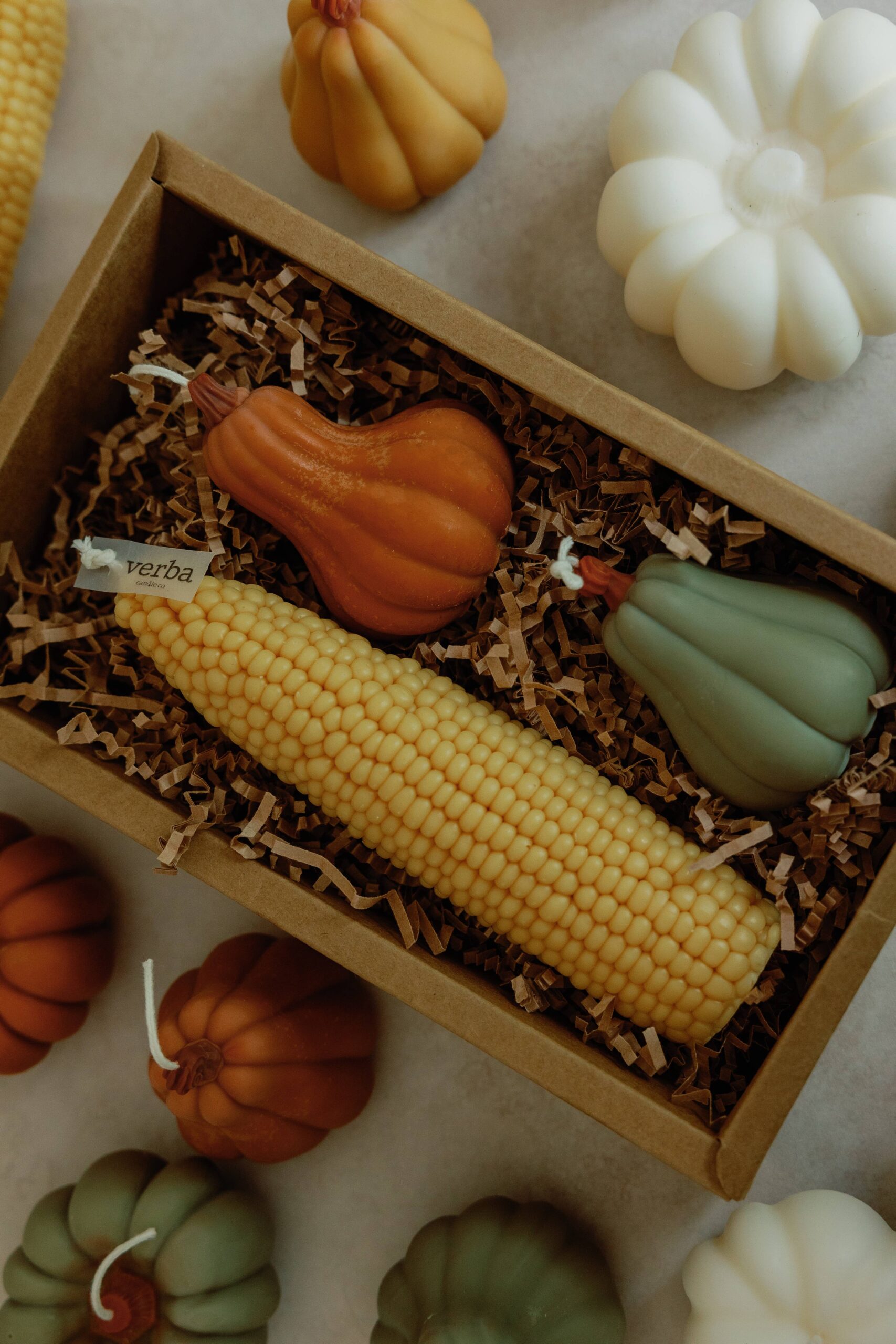 Pumpkin Candle Gift Set, Pumpkin Spice Buttercream