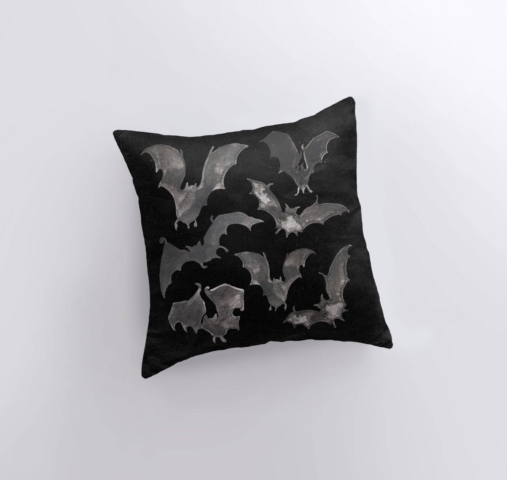 UniikPillows - Bats on White Pillow Cover - Image 3