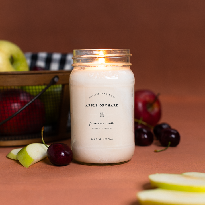 Apple Orchard -Mason Jar Candle