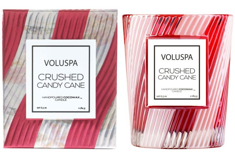 Crushed Candy Cane 6.5oz Classic Candle