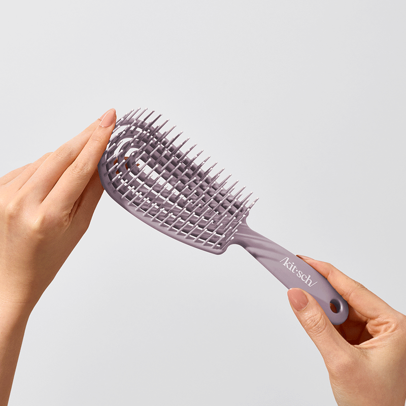 Detangling Flexi Brush - Soft Violet - Image 5