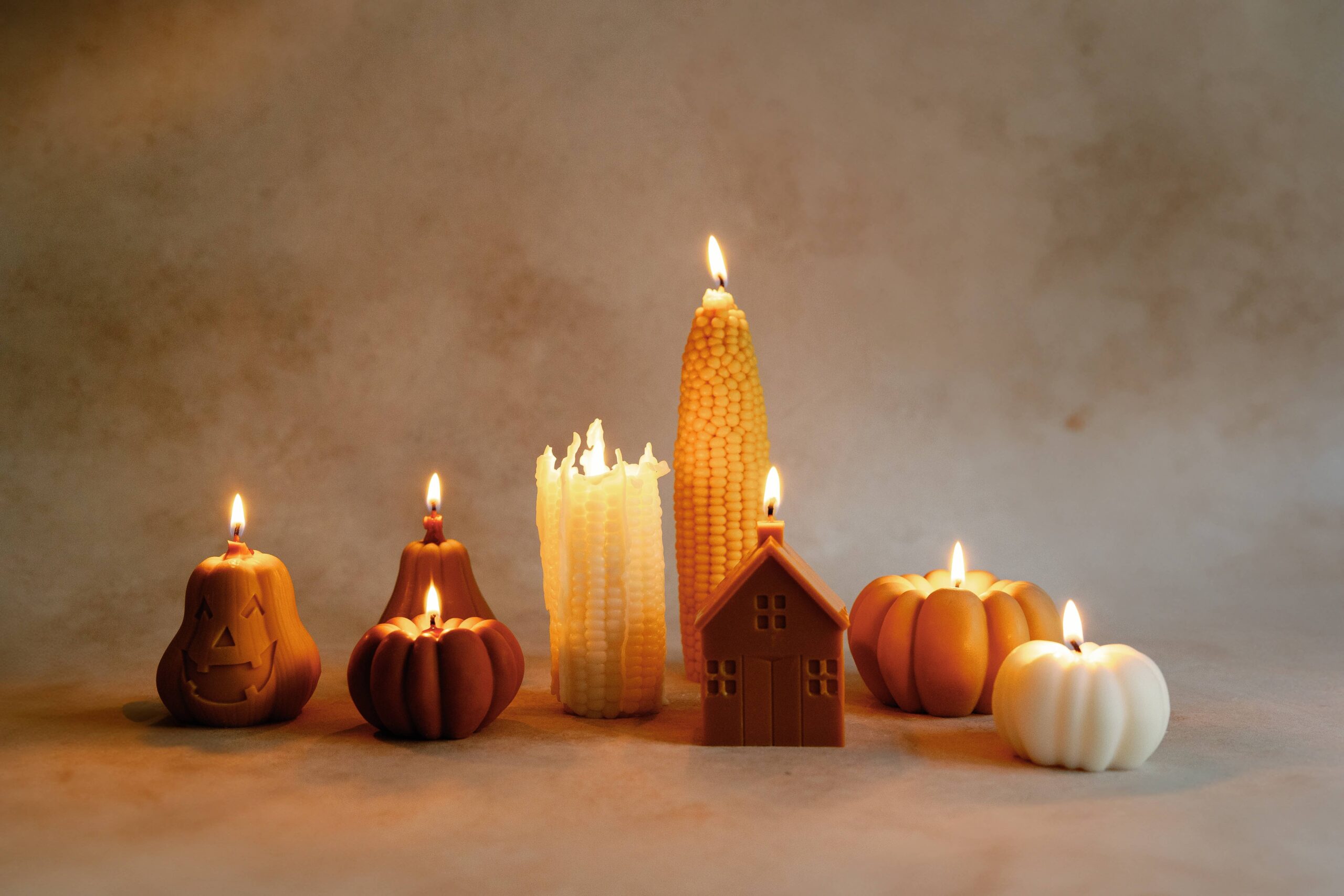 Pumpkin candle Gift box, Apples and Maple Bourbon - Image 2