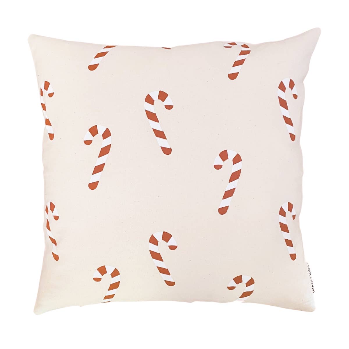 Imani + KIDS - Candy cane pillow cover