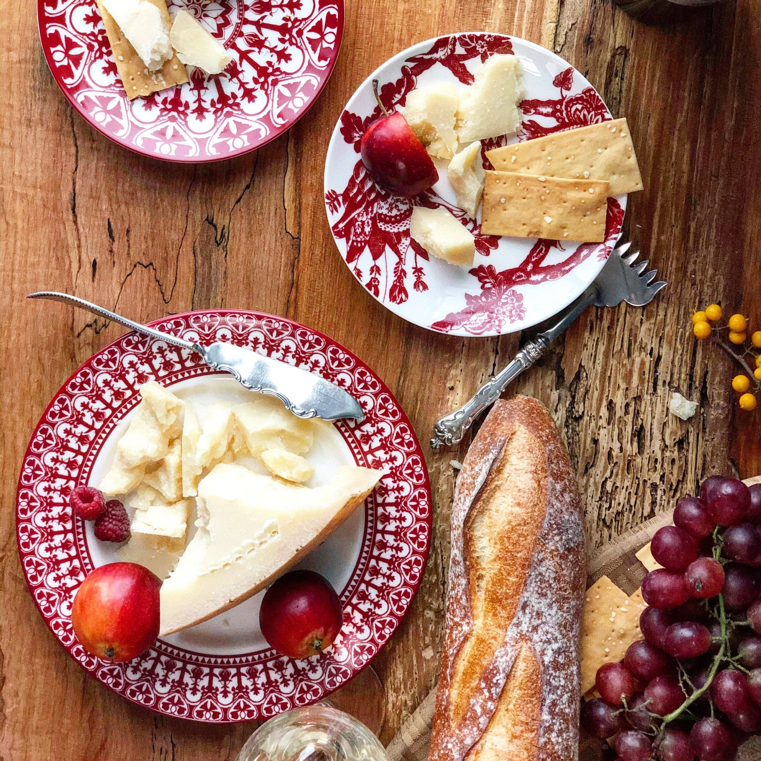 Caskata - Casablanca Crimson Salad Plate - Image 2