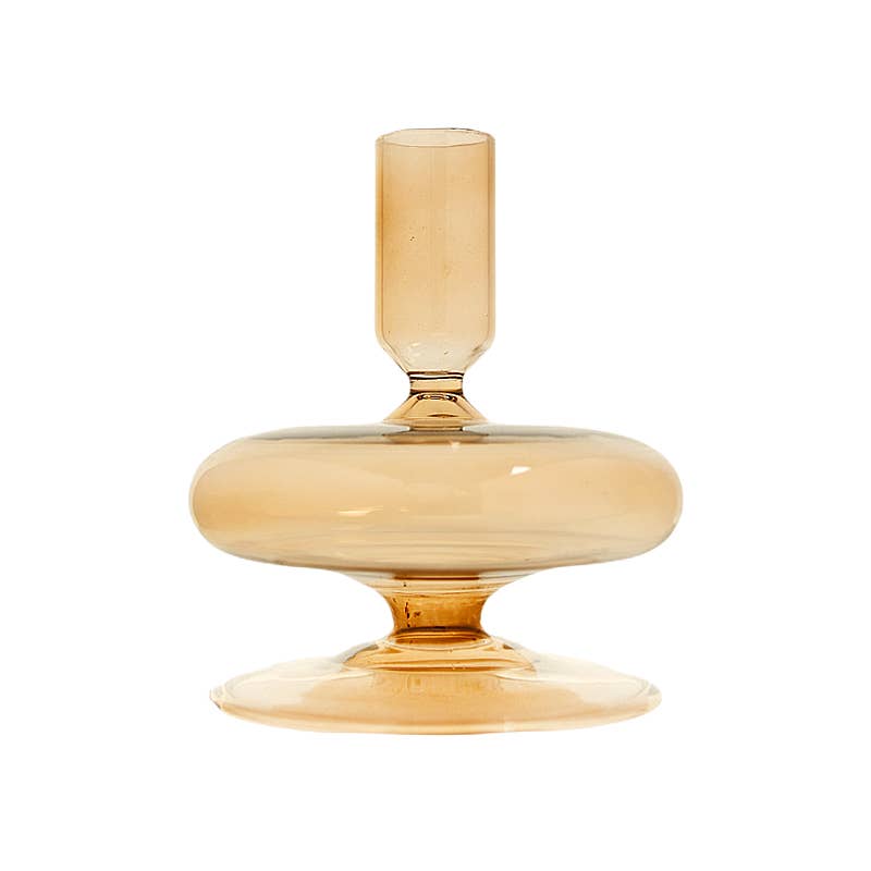 Rosha Living Inc - Wisteria Candleholder Brown - Image 2