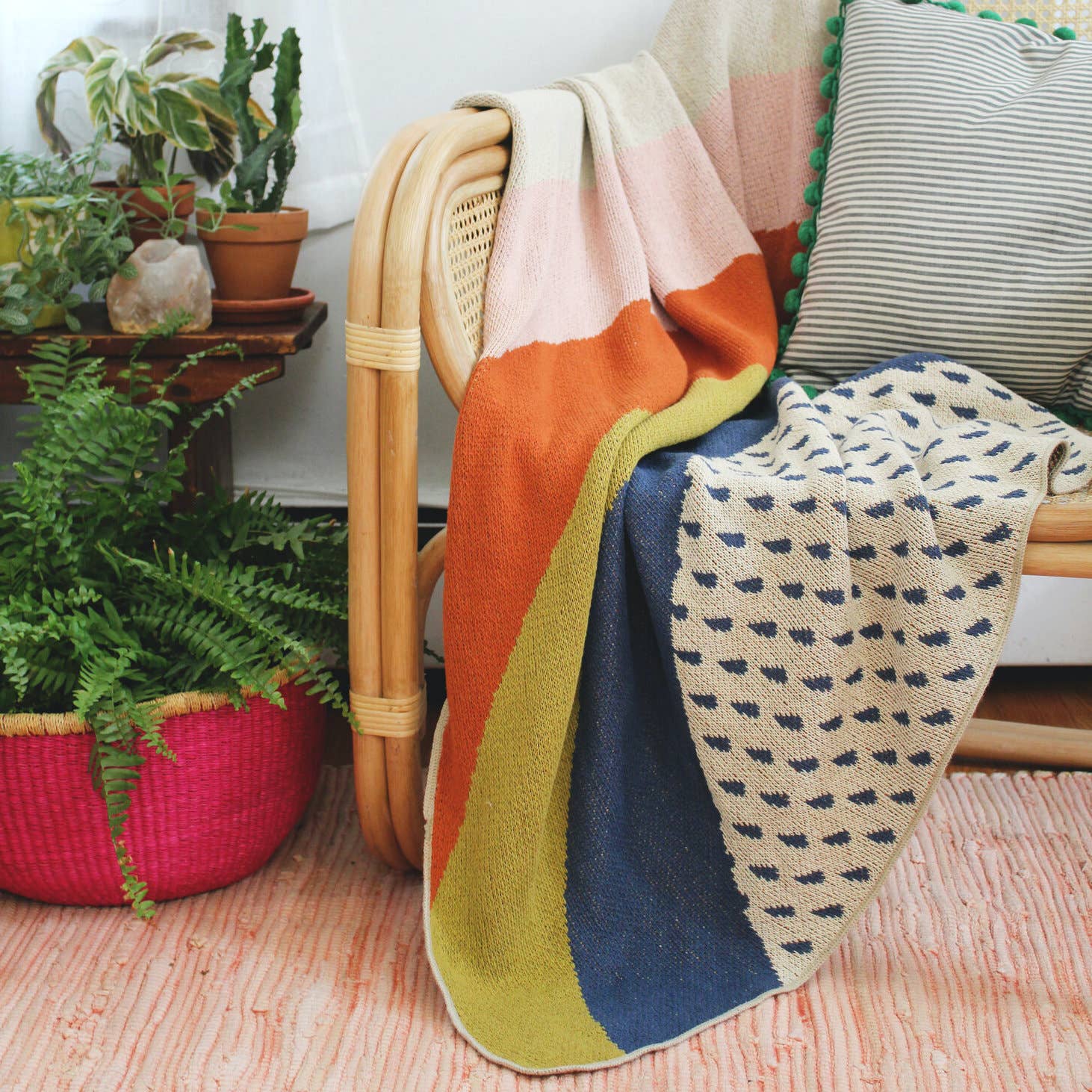 Calhoun & Co. - Rainbow Throw Blanket - Image 5