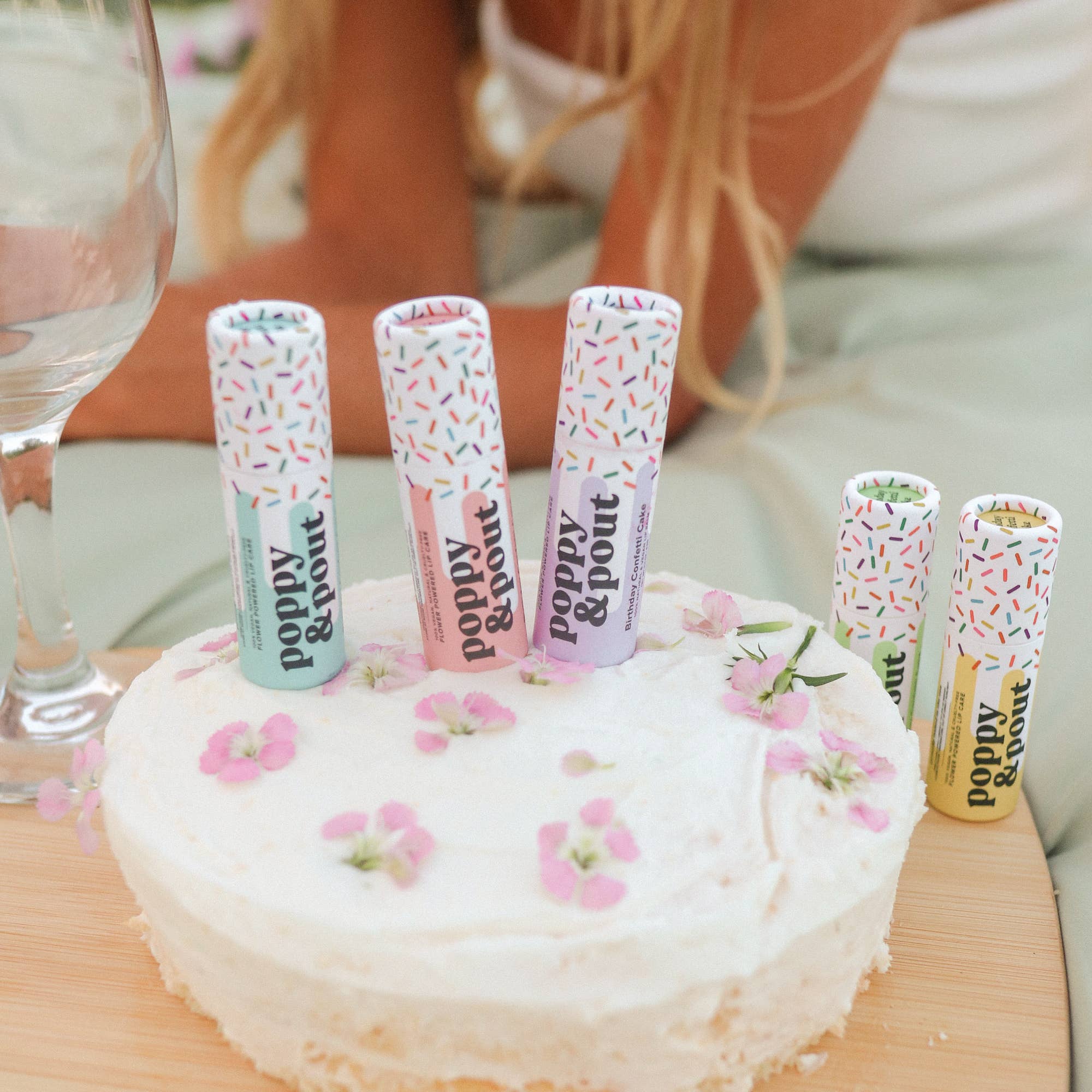 Lip Balm, Birthday Confetti Cake, Pink - Image 7