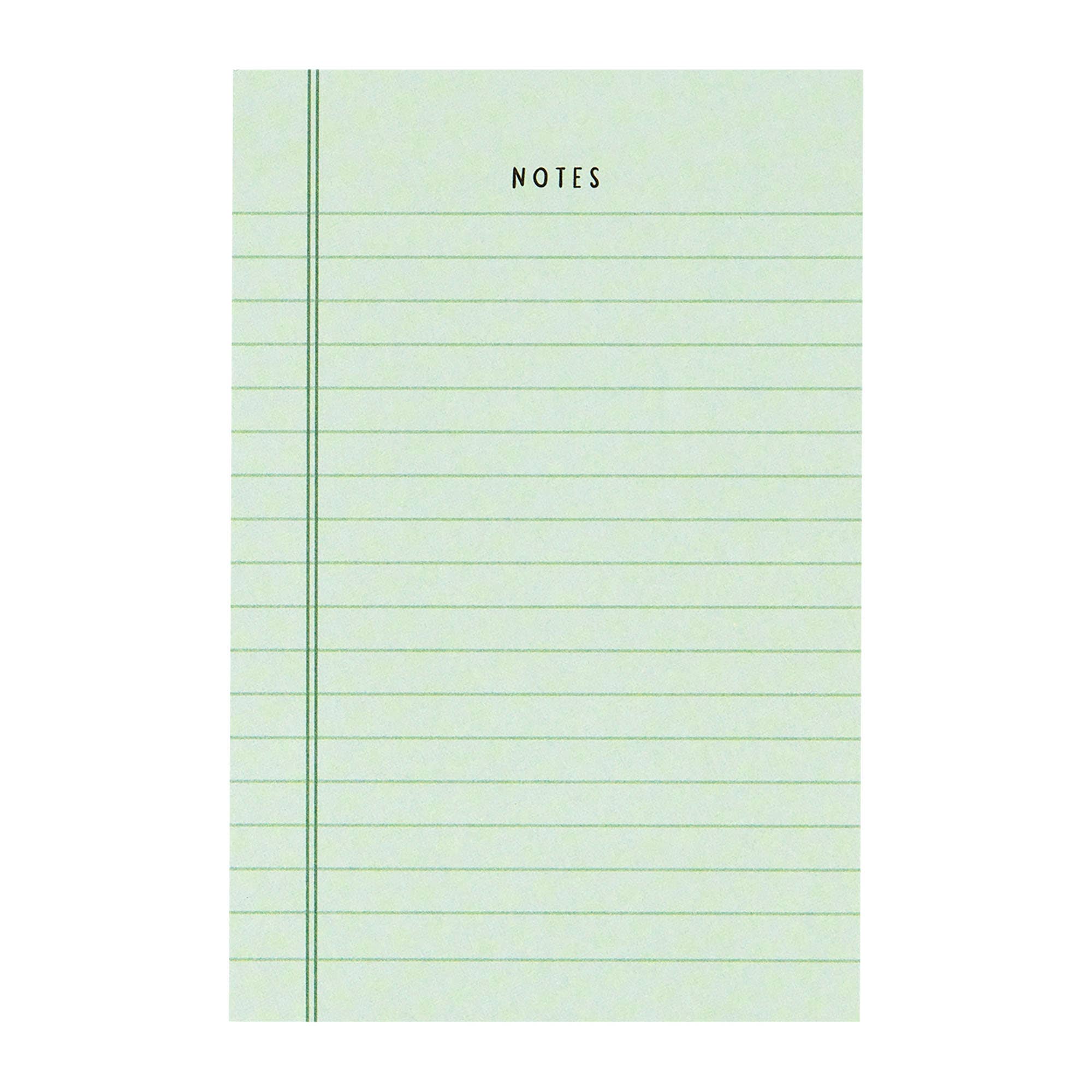Green Notes Notepad