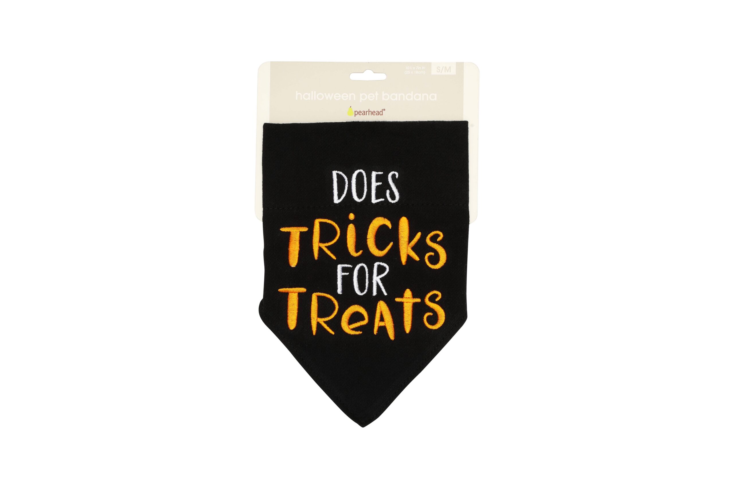 Trick or Treat Dog Halloween Bandana, S/M - Image 6