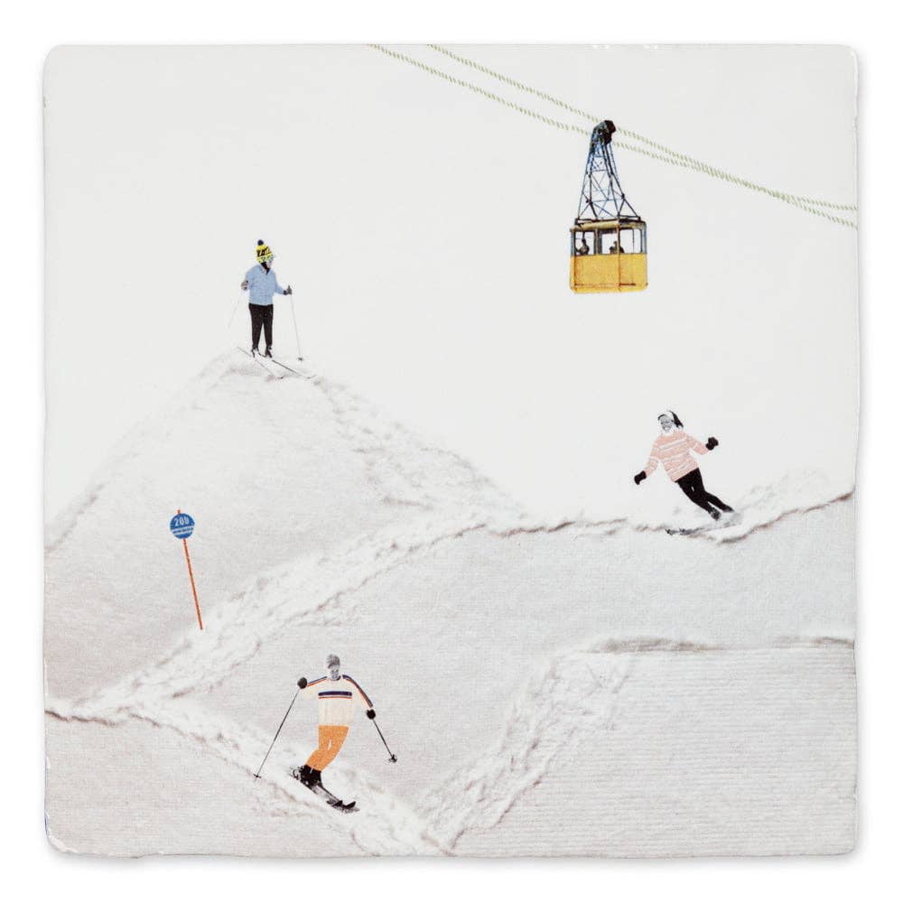 Winter sports | StoryTiles art on tile: S