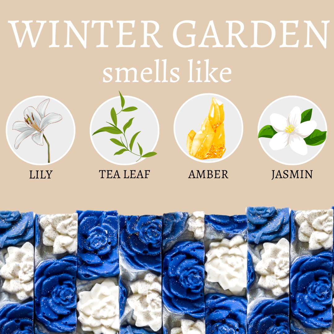 Center Street Soap Co - Winter Garden Handmade Soap Bar - 4oz - Image 2