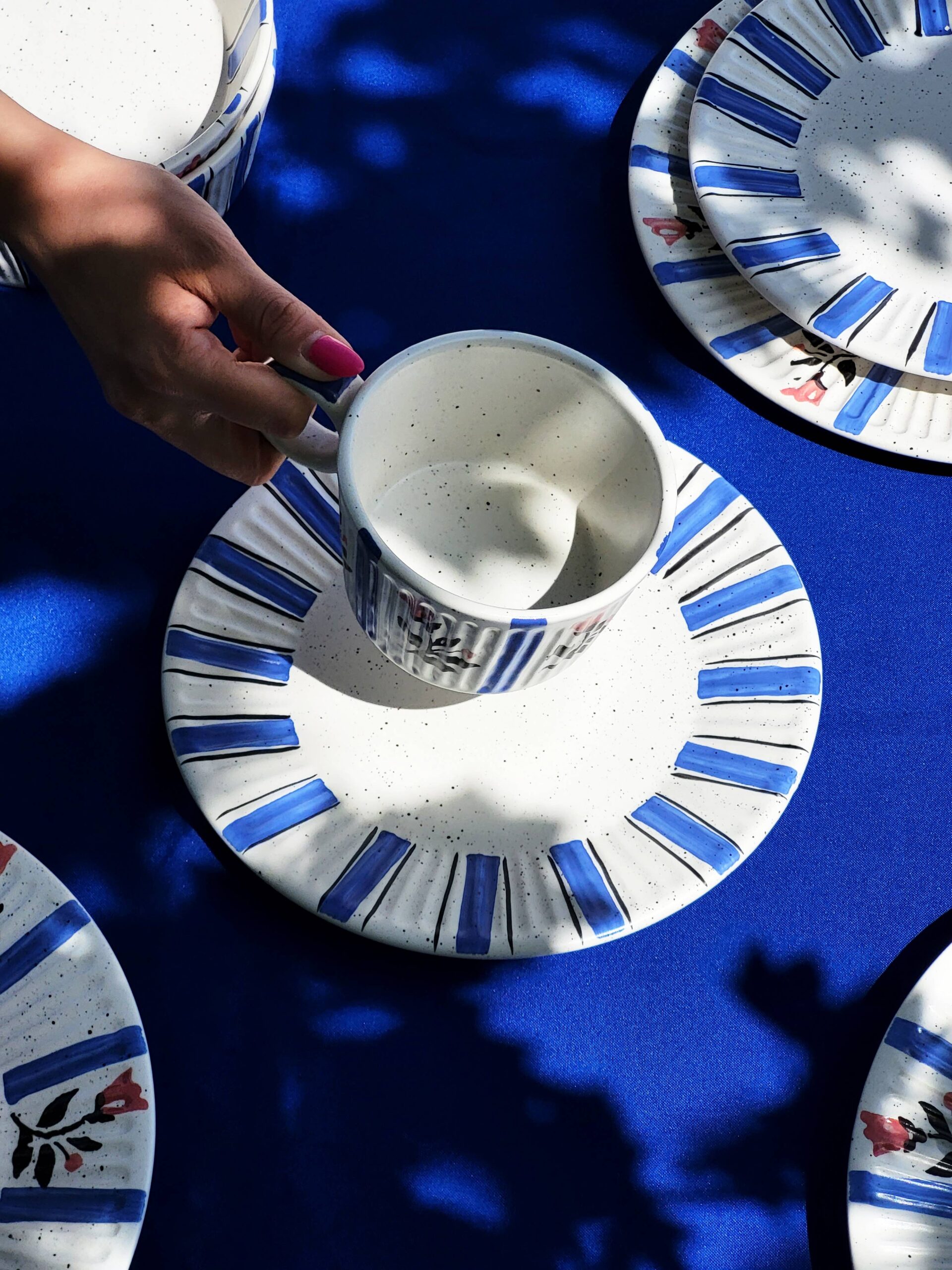 Pó de Barro - Pombalino Dessert Plate - Set of 4